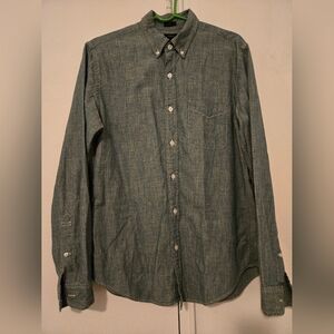 J. Crew Blue Casual Button Down Shirt